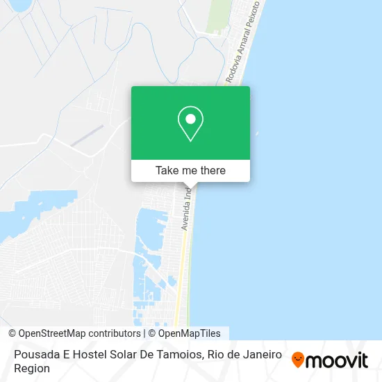 Pousada E Hostel Solar De Tamoios map