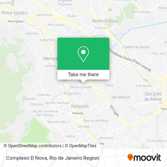 Complexo D Nova map