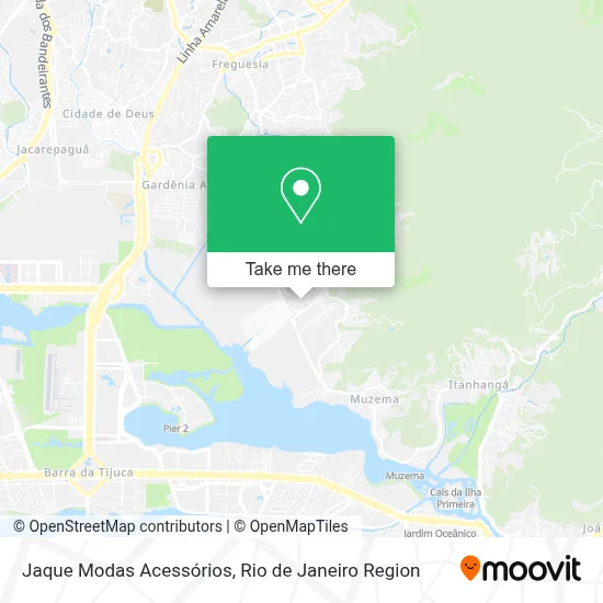 Jaque Modas Acessórios map