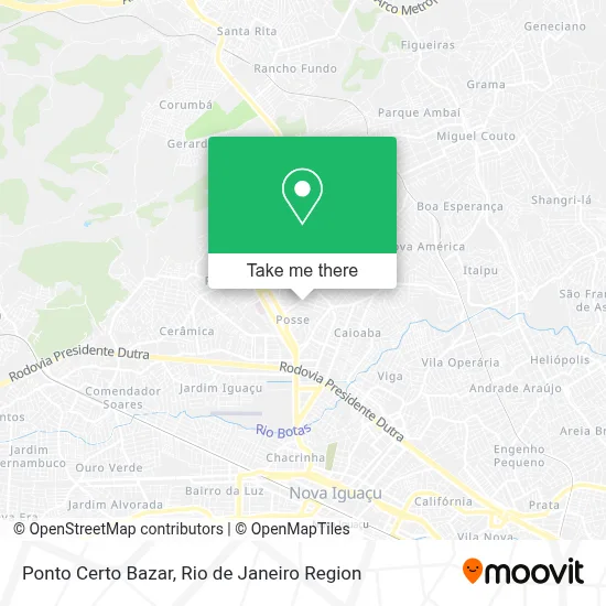 Ponto Certo Bazar map