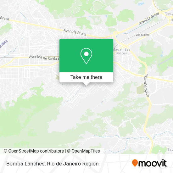 Bomba Lanches map