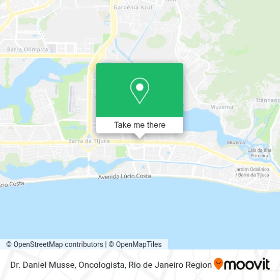 Dr. Daniel Musse, Oncologista map