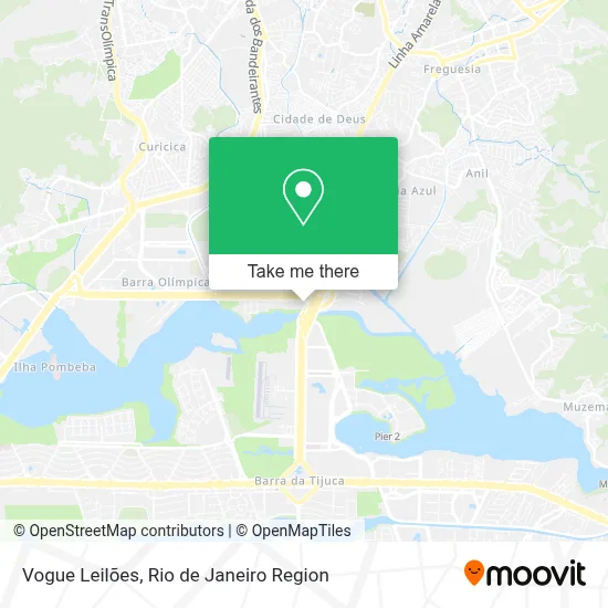 Vogue Leilões map