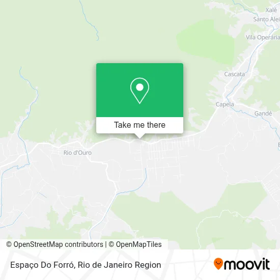 Espaço Do Forró map