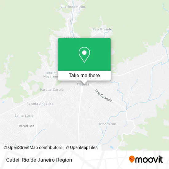 Cadel map