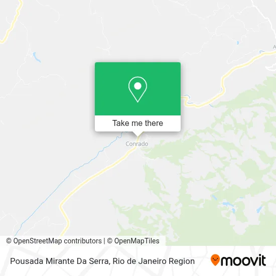 Pousada Mirante Da Serra map