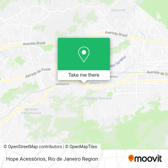 Hope Acessórios map