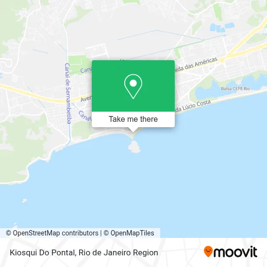 Kiosqui Do Pontal map