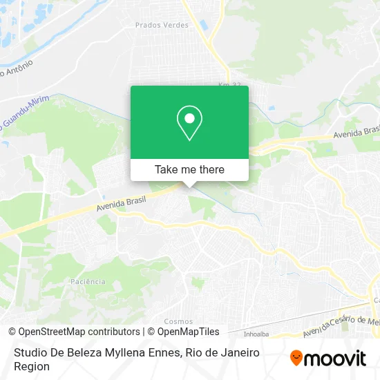 Studio De Beleza Myllena Ennes map