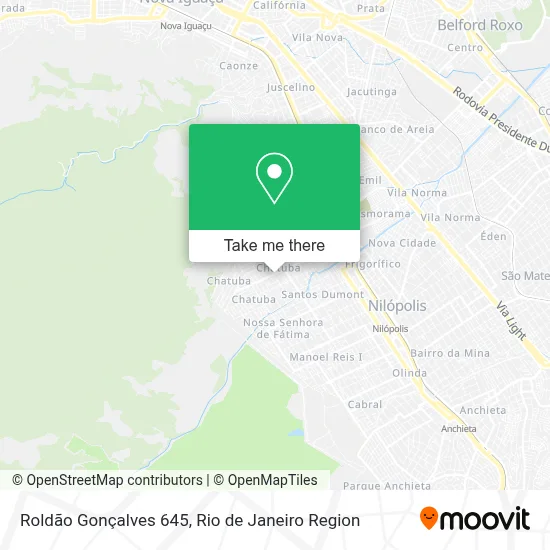 Roldão Gonçalves 645 map