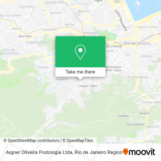 Aigner Oliveira Podologia Ltda map