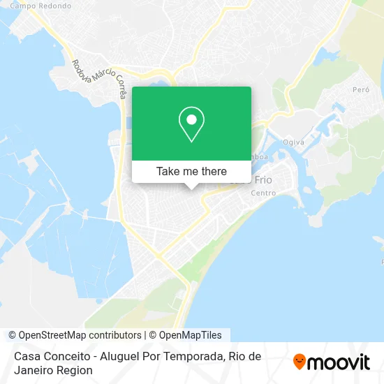 Casa Conceito - Aluguel Por Temporada map