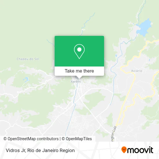 Vidros Jr map