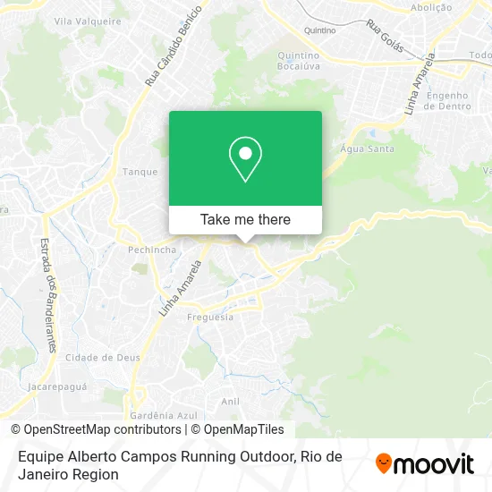 Equipe Alberto Campos Running Outdoor map