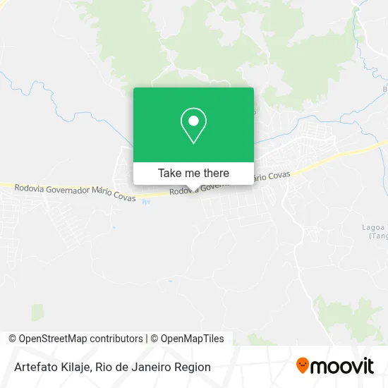 Artefato Kilaje map
