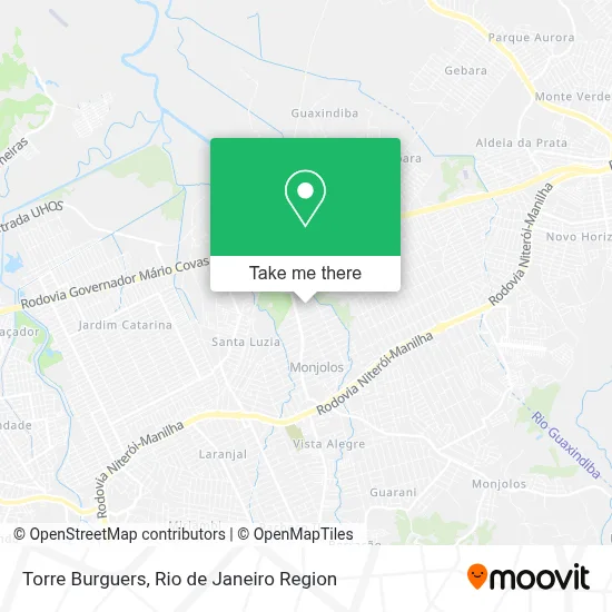 Torre Burguers map
