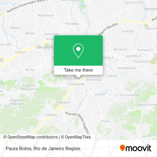 Paula Bolos map