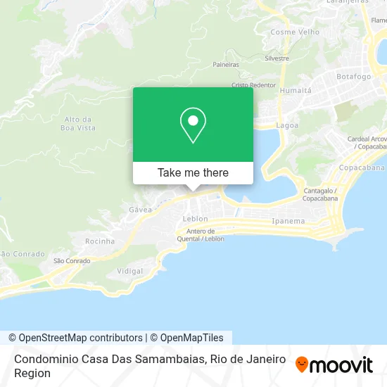 Condominio Casa Das Samambaias map