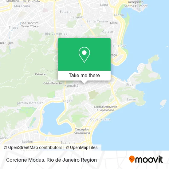 Corcione Modas map