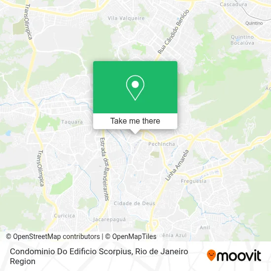Condominio Do Edificio Scorpius map