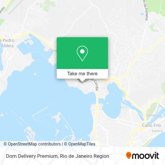 Dom Delivery Premium map
