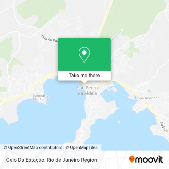 Gelo Da Estação map