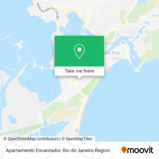 Apartamento Encantador map