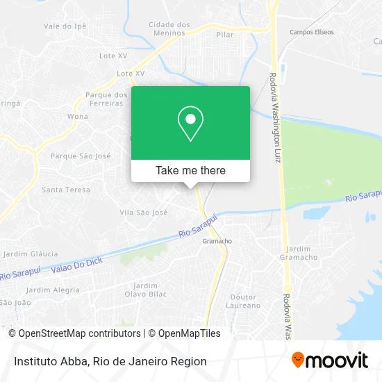Instituto Abba map