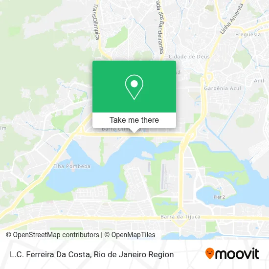 L.C. Ferreira Da Costa map