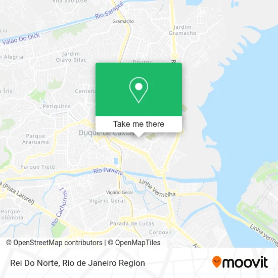 Rei Do Norte map