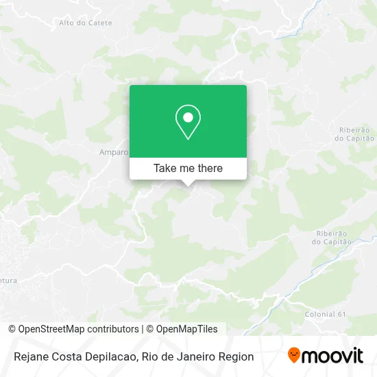 Rejane Costa Depilacao map