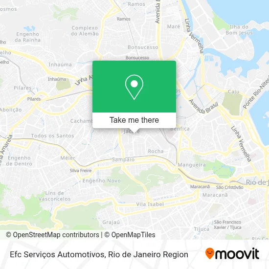 Efc Serviços Automotivos map