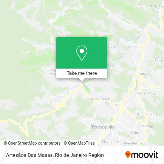 Artesãos Das Masas map
