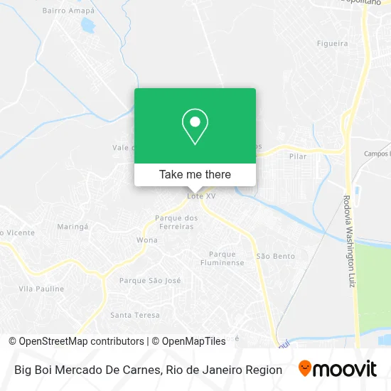 Big Boi Mercado De Carnes map