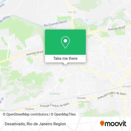 Desativado map