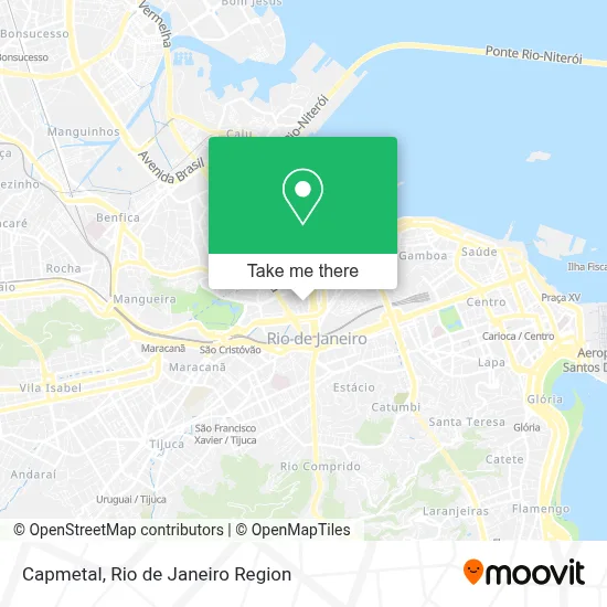 Capmetal map