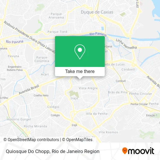 Quiosque Do Chopp map