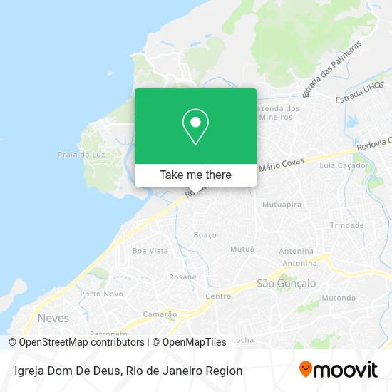 Igreja Dom De Deus map