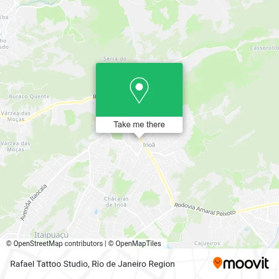 Rafael Tattoo Studio map