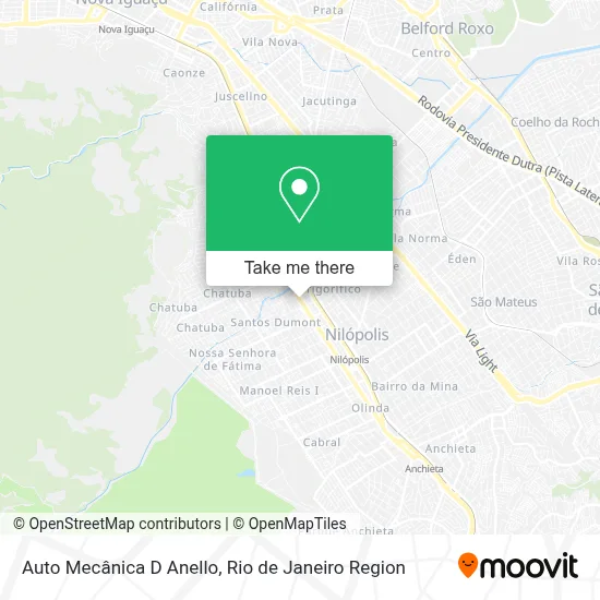 Auto Mecânica D Anello map
