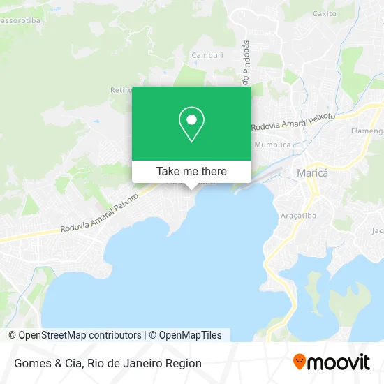 Gomes & Cia map