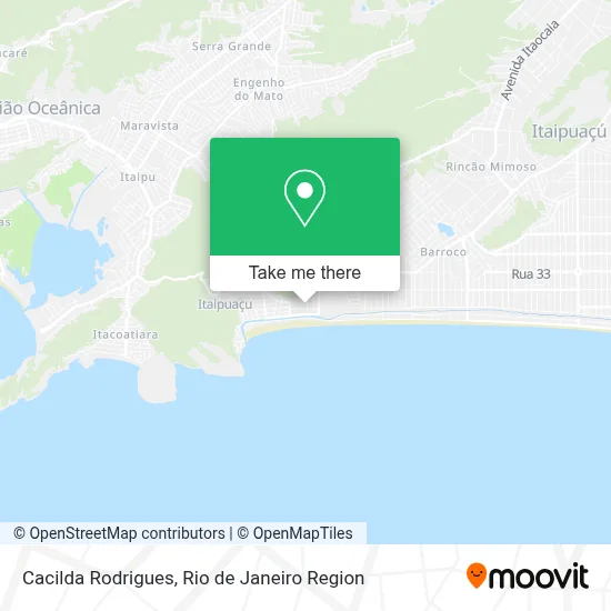 Cacilda Rodrigues map