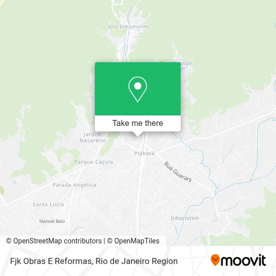 Fjk Obras E Reformas map