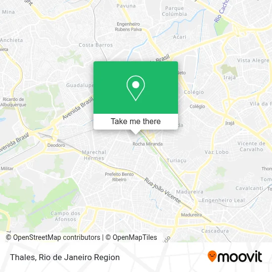 Thales map