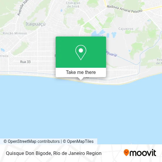 Quisque Don Bigode map