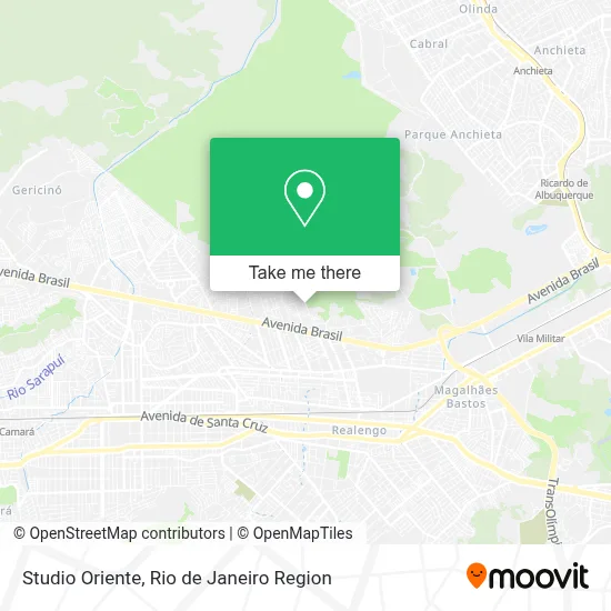 Studio Oriente map