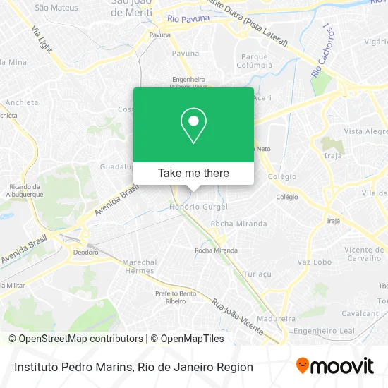 Instituto Pedro Marins map
