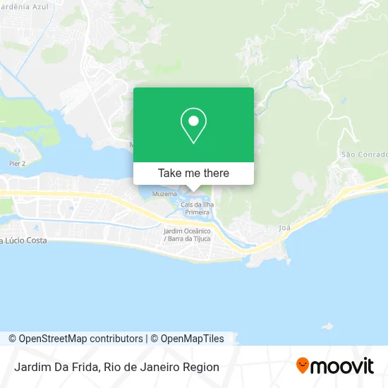 Jardim Da Frida map