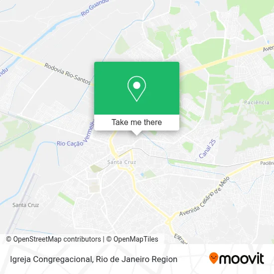 Igreja Congregacional map