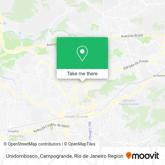 Unidombosco_Campogrande map